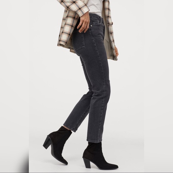 embrace slim high ankle jeans